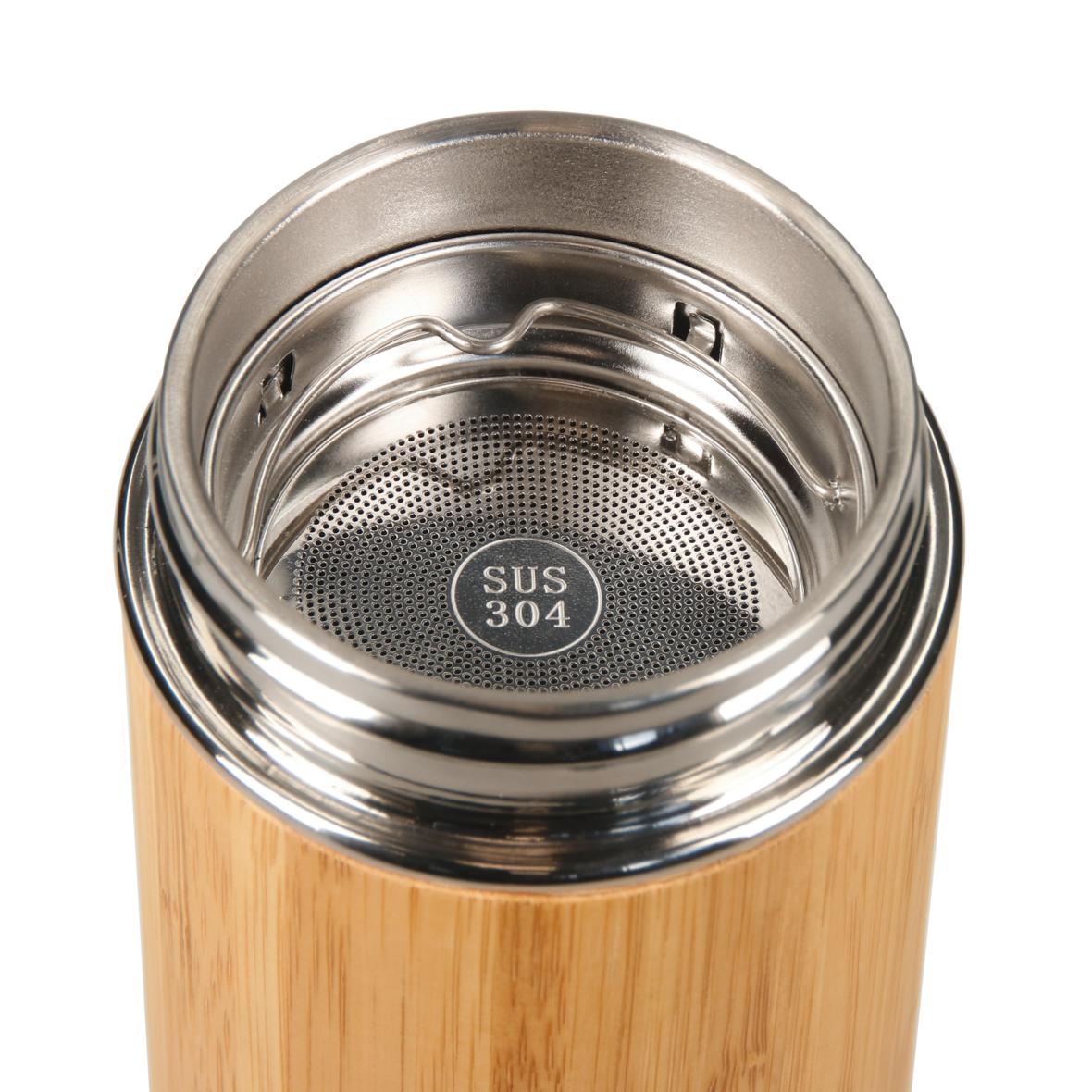 Vakuum Flasche "Bambus", small