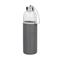 Glasflasche mit Hülle "Pure", 0,7l