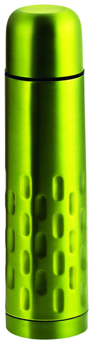Grüne Edelstahl-Thermoskanne 0,65 l mit doppelwandiger Vakuum-Isolierung