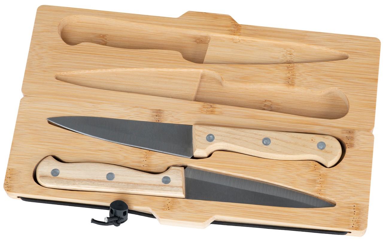 CUT Bambusbrett mit Messern