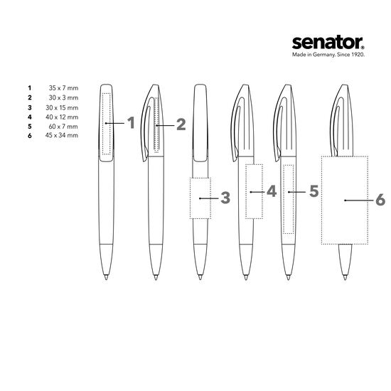 senator Bridge Polished MT  Drehkugelschreiber