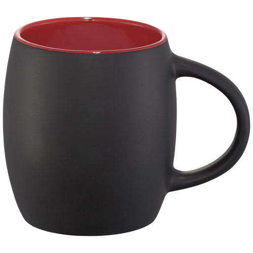 Hearth 400 ml Keramiktasse mit Holz Untersetzer