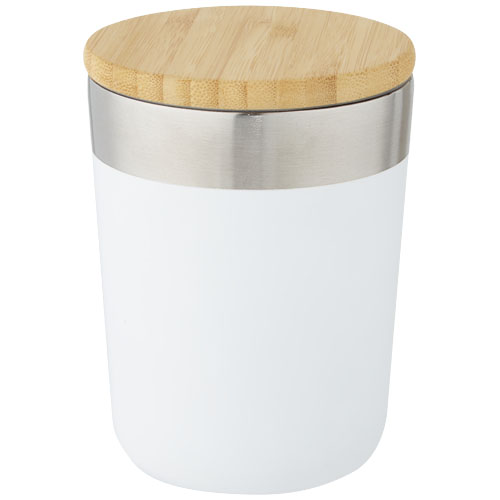 Lagan 330 ml Kupfer-Vakuum Isolierbecher mit Bambusdeckel