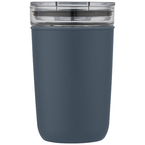 Bello 420 ml Glasbecher mit Außenwand aus recyceltem Kunststoff