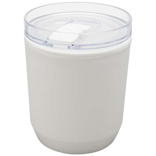 Hudson 180 ml doppelwandiger Becher aus recyceltem Kunststoff
