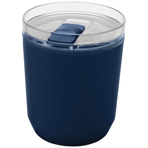 Hudson 180 ml doppelwandiger Becher aus recyceltem Kunststoff