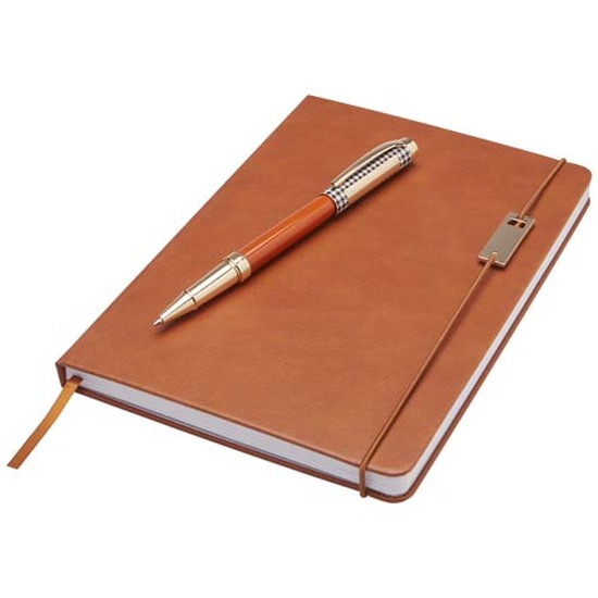 Legato A5 Notizbuch und Tintenroller Set (blaue Mine)