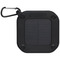 Solo 3W IPX5 Solar Bluetooth®-Lautsprecher aus recyceltem RCS Kunststoff mit Karabinerhaken