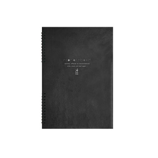 EcoNotebook NA5 wiederverwendbares Notizbuch mit PU-Ledercover
