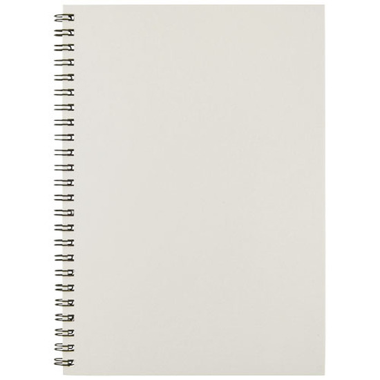 Desk-Mate® A5 recyceltes farbiges Notizbuch mit Spiralbindung