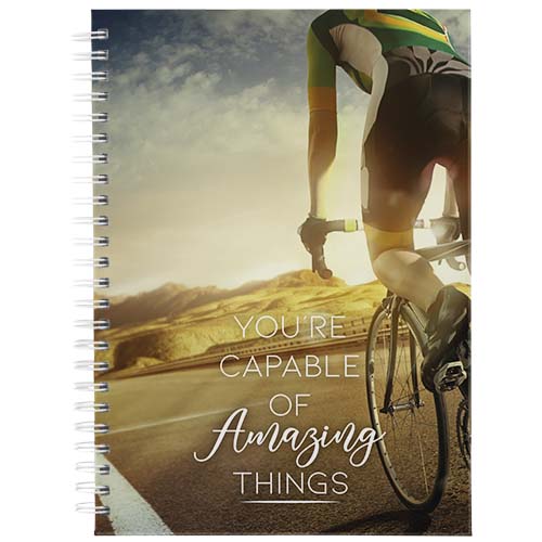 Desk-Mate® A5 Hardcover Tagebuch, undatiert