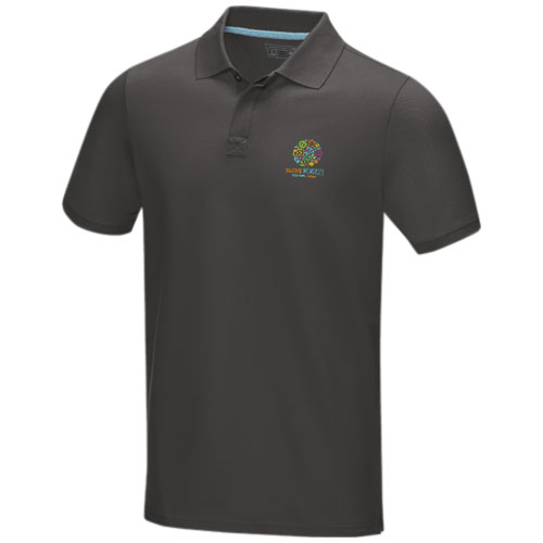 Graphite Poloshirt aus Bio-Baumwolle für Herren