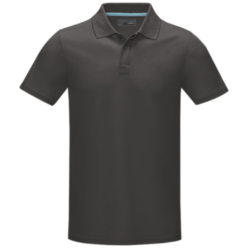 Graphite Poloshirt aus Bio-Baumwolle für Herren