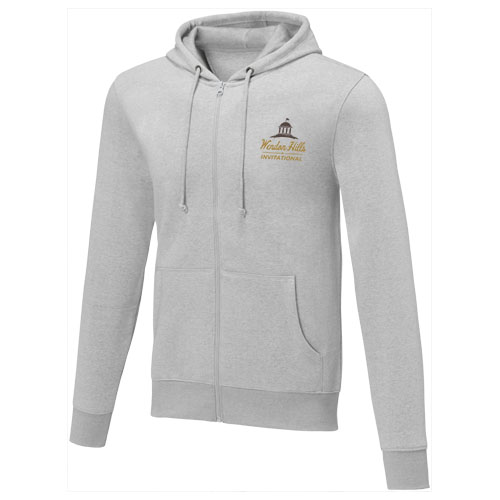 Theron Herren Kapuzenpullover mit Reißverschluss