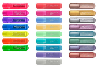 Textliner transluzent, pastell