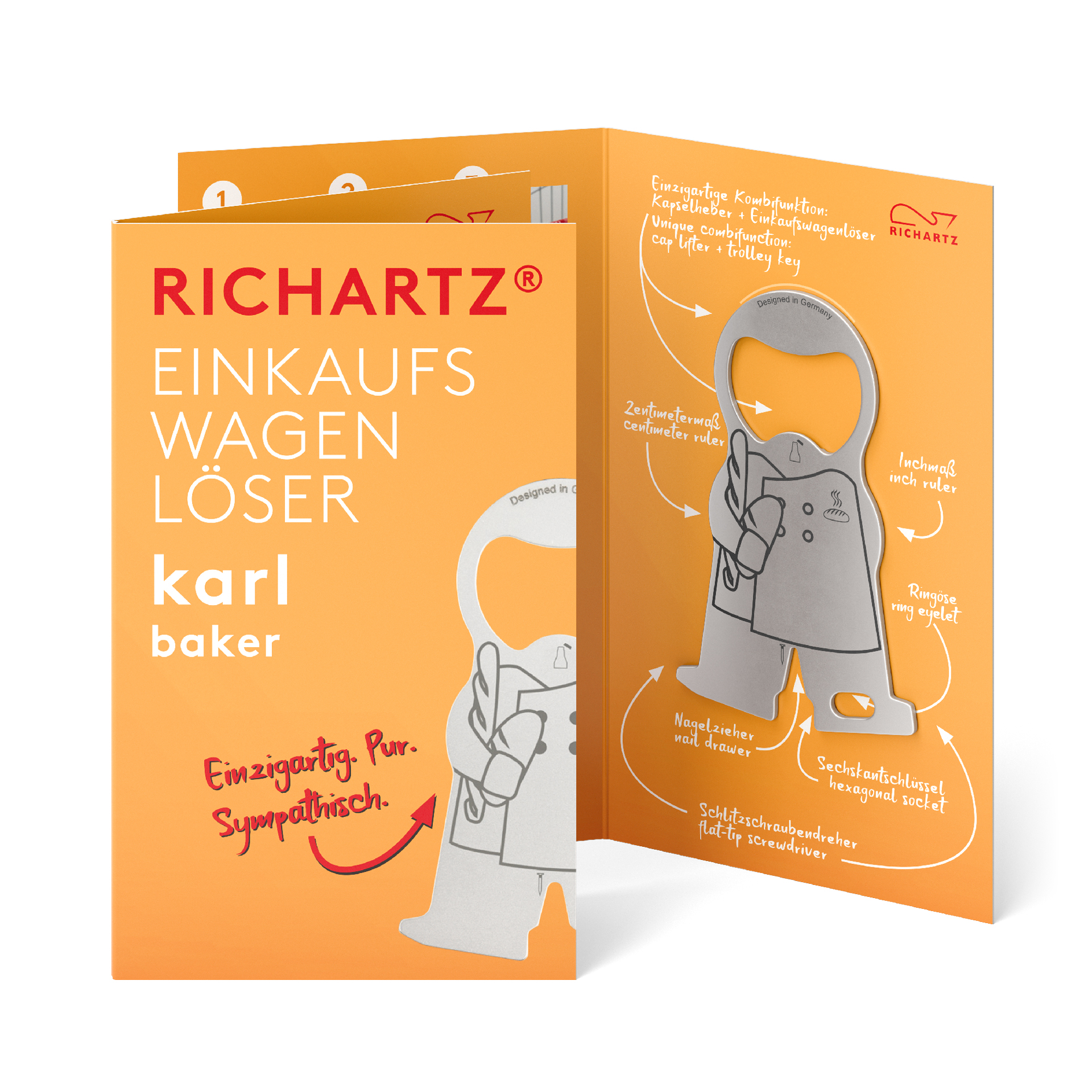 RICHARTZ® EINKAUFSWAGENLÖSER karl baker