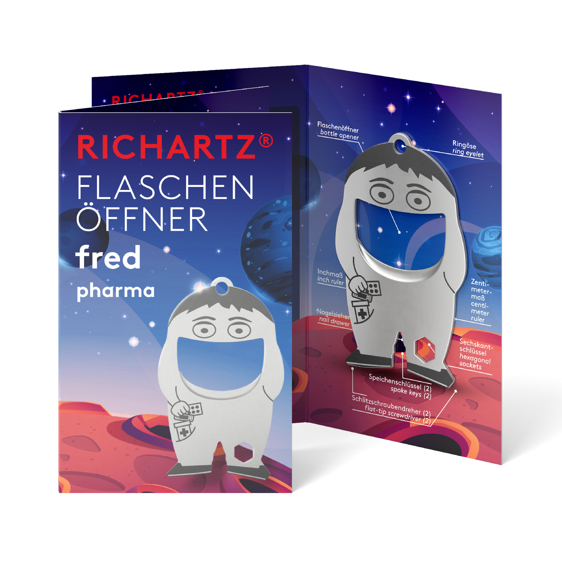 RICHARTZ® FLASCHENÖFFNER fred pharma