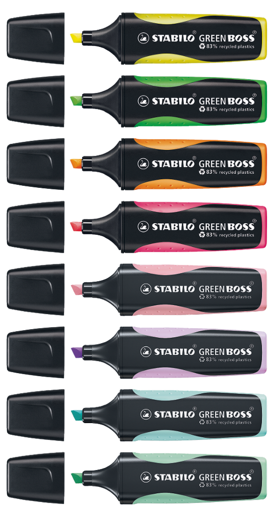 STABILO GREEN BOSS - Grünes Gewissen bei voller Leuchtkraft
