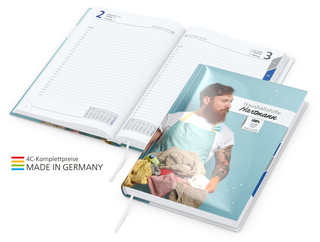 Buchkalender Manager Register Bestseller inkl. 4C-Druck, gloss-individuell