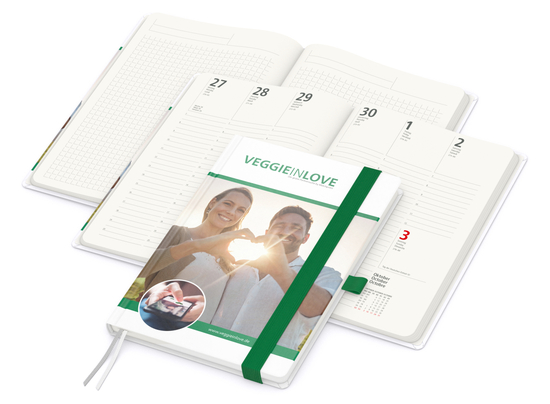 Wochenplaner Match-Hybrid A5 Natura Recycling