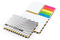 Haftnotiz-Set Budapest Bookcover White Bestseller, gloss-individuell, Farbschnitt gelb
