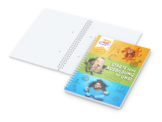 Collegeblock Wire-O Bestseller, A5, 50 Blatt