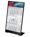 Tischkalender Desktop 3 Color Bestseller, 2 Jahre, schwarz