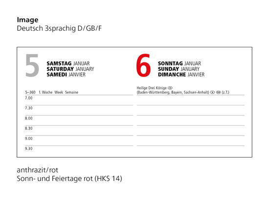 Buchkalender Image Bestseller inkl. Siebdruck-Digital, dunkelblau