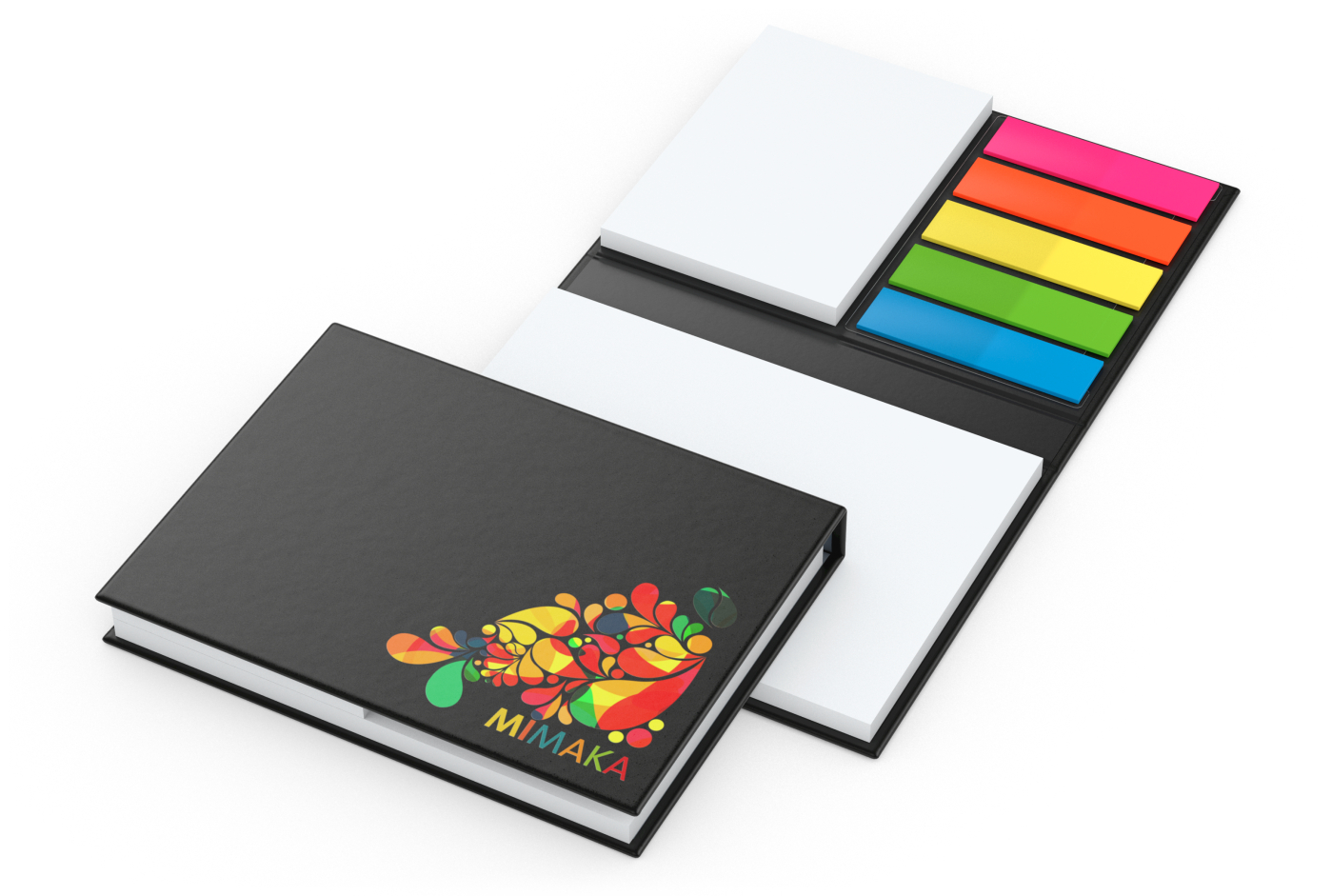 Haftnotiz-Set London Bookcover White Bestseller, matt-individuell
