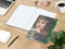 Notizbuch Match-Book White Bestseller, A4, Cover-Star, gloss-individuell, grün