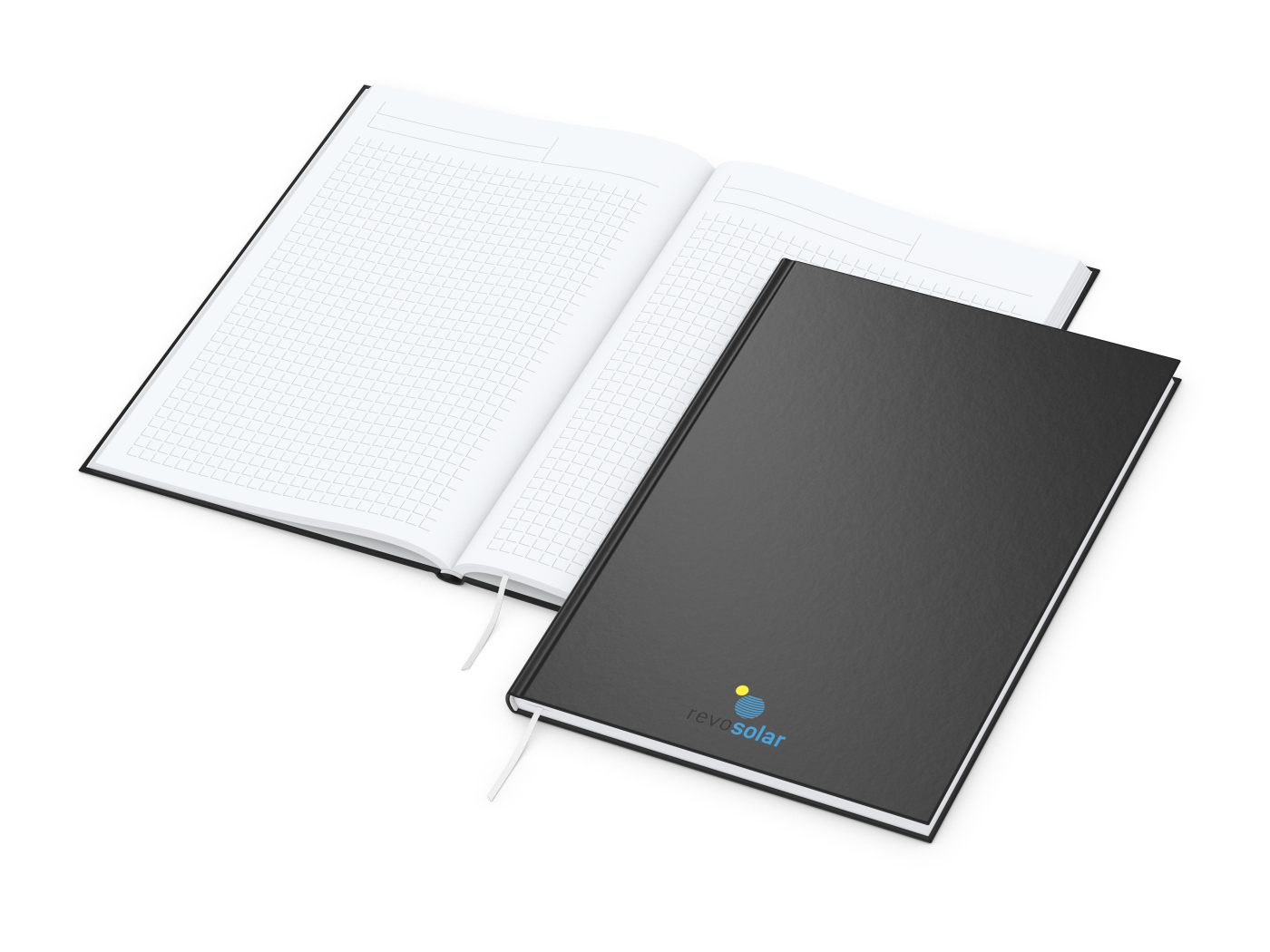 Notizbuch Memo-Book Bestseller, A4, matt-schwarz
