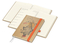 Wochenplaner Match-Hybrid Creme Bestseller, Natura braun-individuell, orange