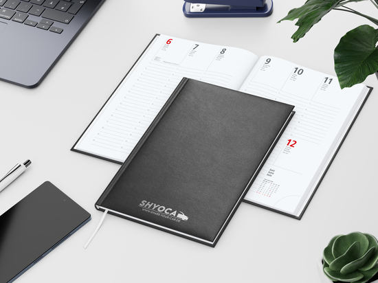 Wochenkalender Prestige Bestseller inkl. Silberprägung, schwarz