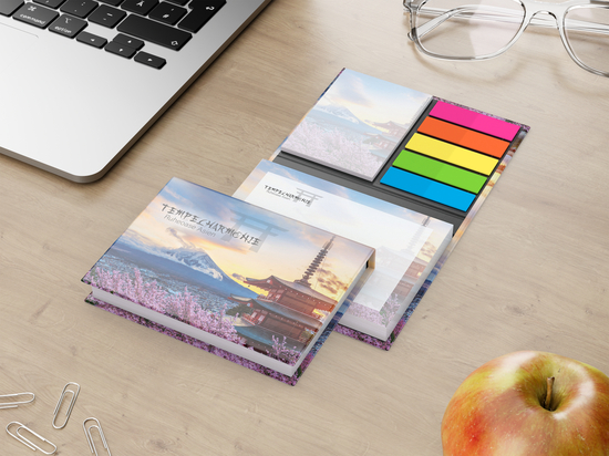 Haftnotiz-Set Wien Bookcover Individuell Bestseller, gloss-individuell
