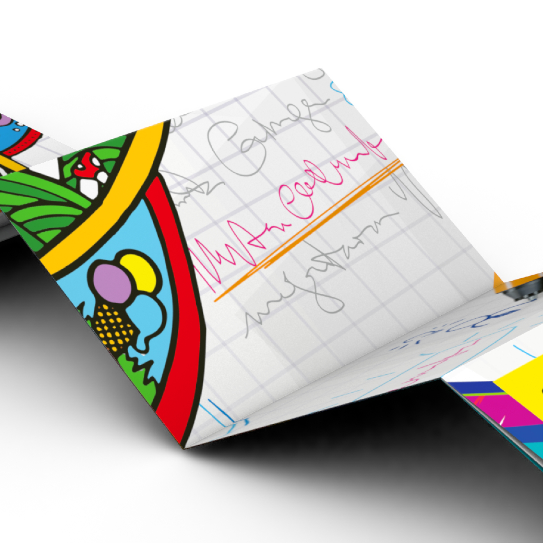 Faltplan Concept-Card Small Recycling, 24