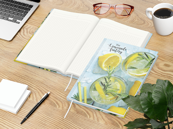 Notizbuch Note-Book inkl. 4C-Druck, A4, Natura Recycling