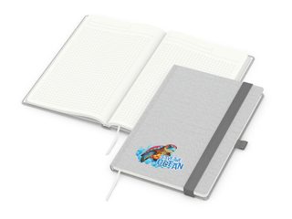 Notizbuch Ocean-Book Recycling, hellgrau