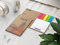 Haftnotiz-Set Berlin Naturkarton, 5 × 20 Filmmarker, braun-individuell