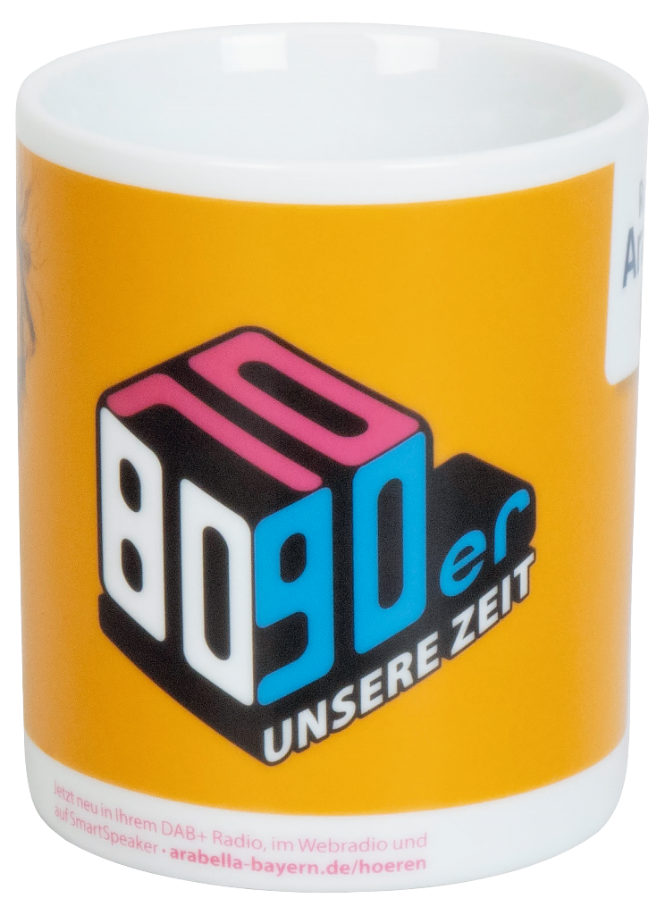 Becher KC 2 mit keramischen Digitaldruck