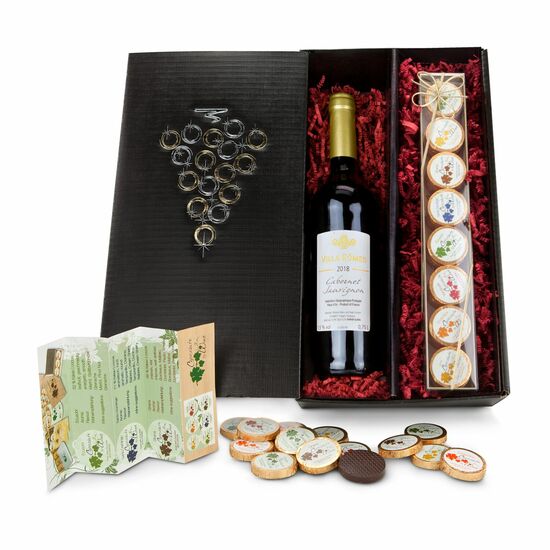 Geschenkset / Präsenteset: Chocolate for wine 2K1088