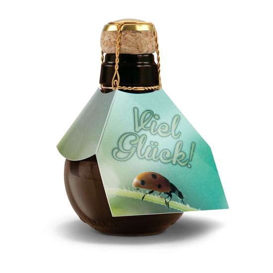 Kleinste Sektflasche der Welt Viel Glück, 125 ml 2K1540n