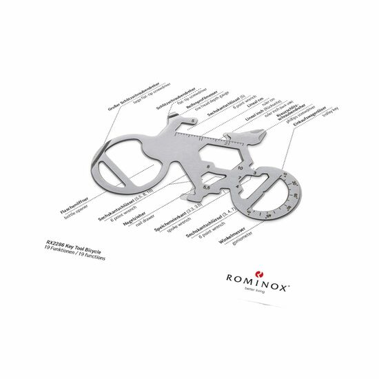 ROMINOX® Key Tool Bicycle (19 Funktionen) Werkzeug 2K2101l