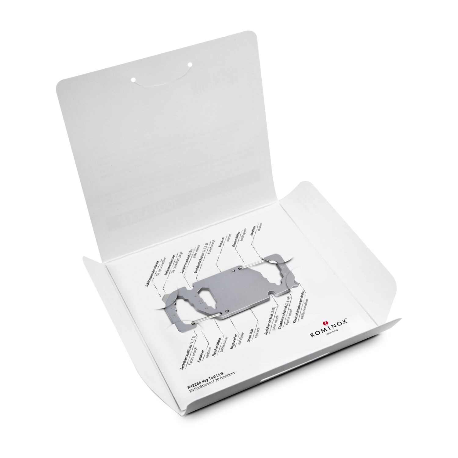 ROMINOX® Key Tool Link (20 Funktionen) Merry Christmas 2K2102j