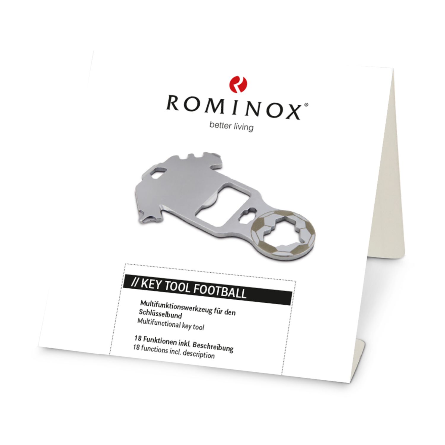 ROMINOX® Key Tool Football (18 Funktionen) Frohe Weihnachten 2K2201h