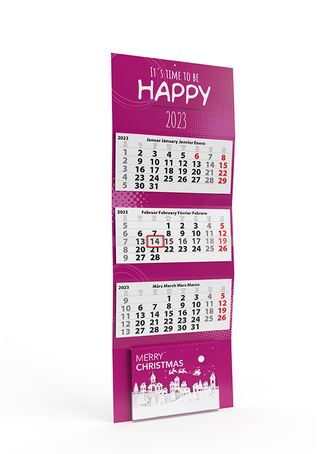 Jahreskalender mit Adventskalender 120 g Lindt Naps