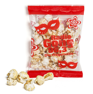 Popcorn 10 g  Standard-Folie weiß