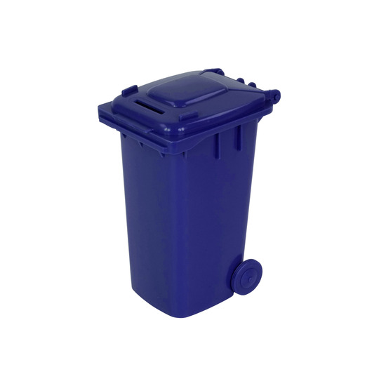 Mehrzweckbox Mülli, Mit Münzschlitz