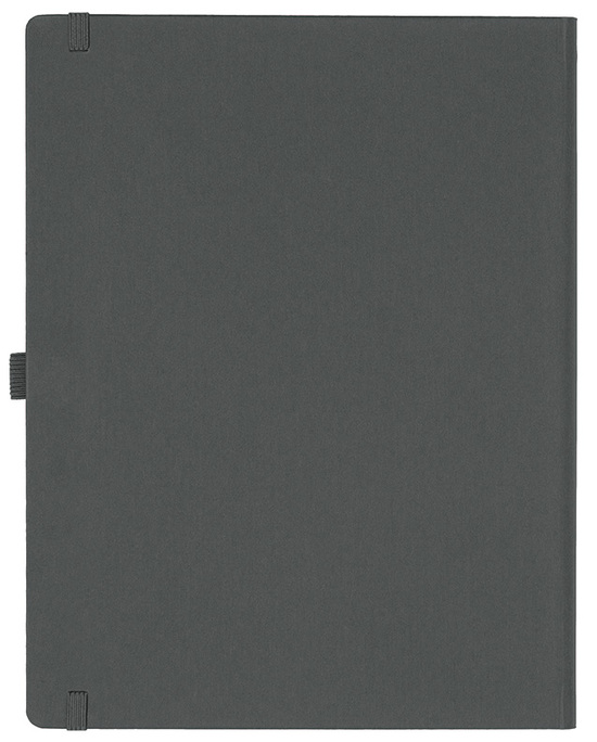 Notizbuch Style Large im Format 19x25cm, Inhalt blanco, Einband Fancy in der Farbe Graphite