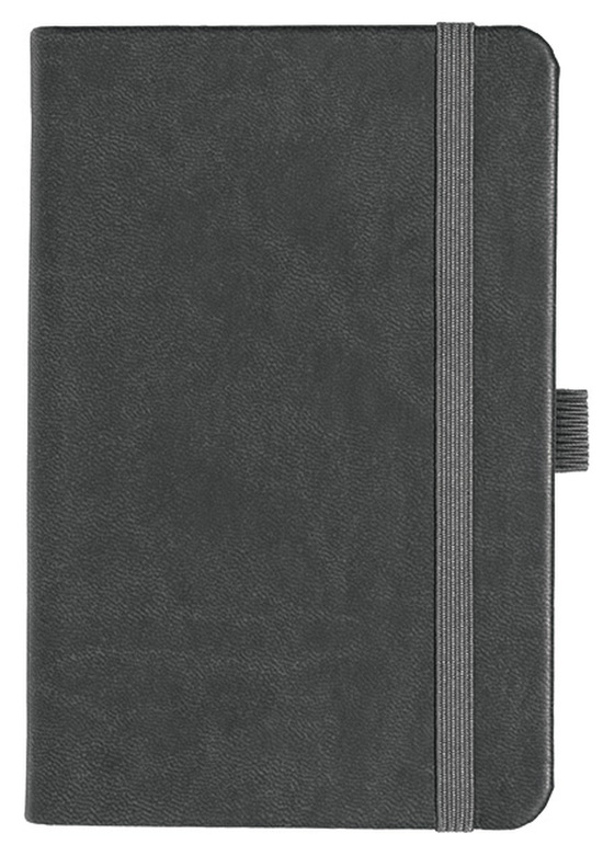 Notizbuch Style Small im Format 9x14cm, Inhalt blanco, Einband Slinky in der Farbe Dark Grey