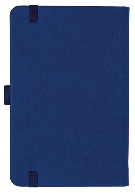 Notizbuch Style Small im Format 9x14cm, Inhalt blanco, Einband Slinky in der Farbe Ultramarine